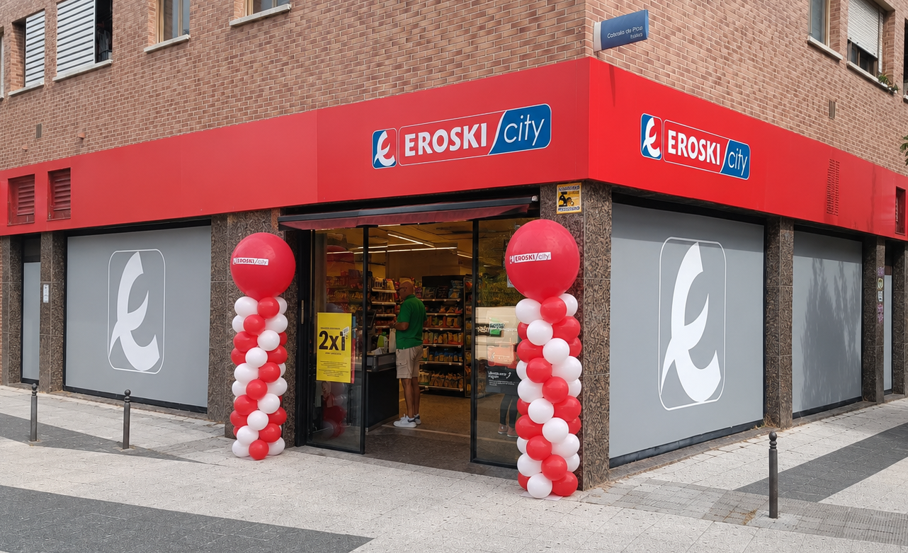 Eroski abre super en Vitoria-Gasteiz